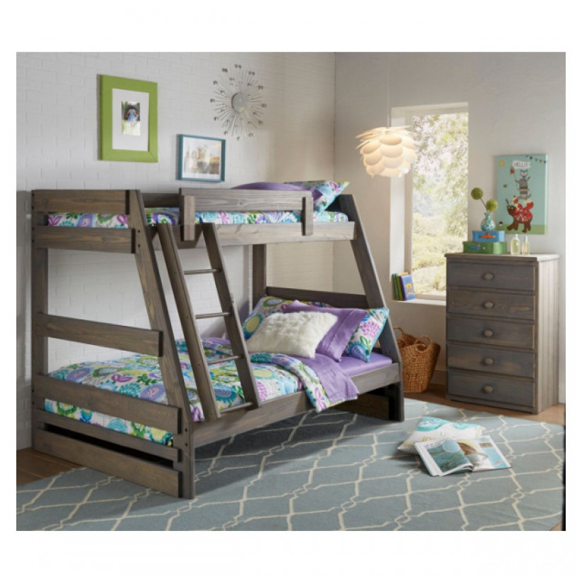 Simply Bunk Beds CL209B/117R/118R DRIFTWOOD