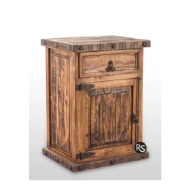 Fitzgerald Furniture RUSTIC MANSION NIGHTSTAND