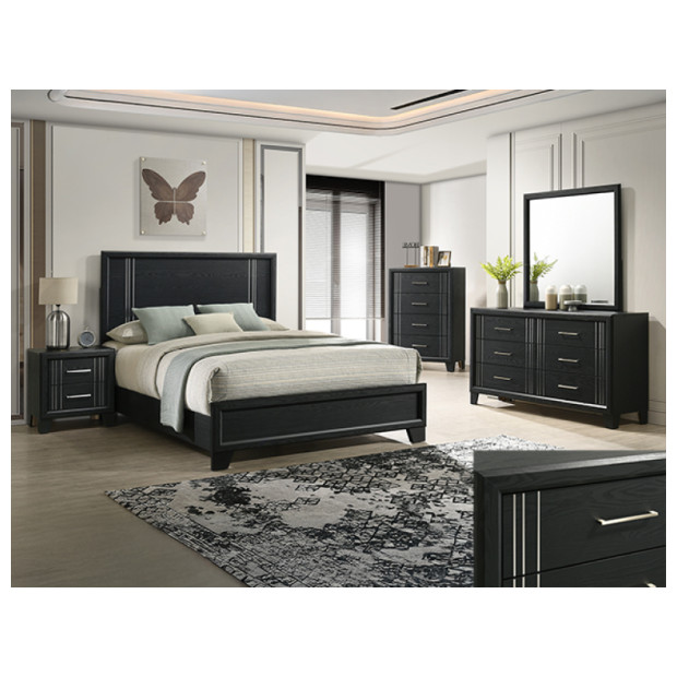 CROWN MARK CHARLIE BLK QBDMN B9235