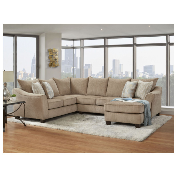 Affordable Furniture GRID MUSHROOM SECT 7750