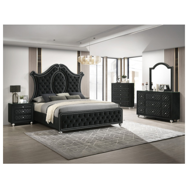 CROWN MARK CAMEO BLK QBDMN B2180-QN